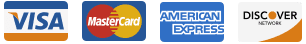Payment Methods - PayPal, Visa, Mastercard, American Express, Discover